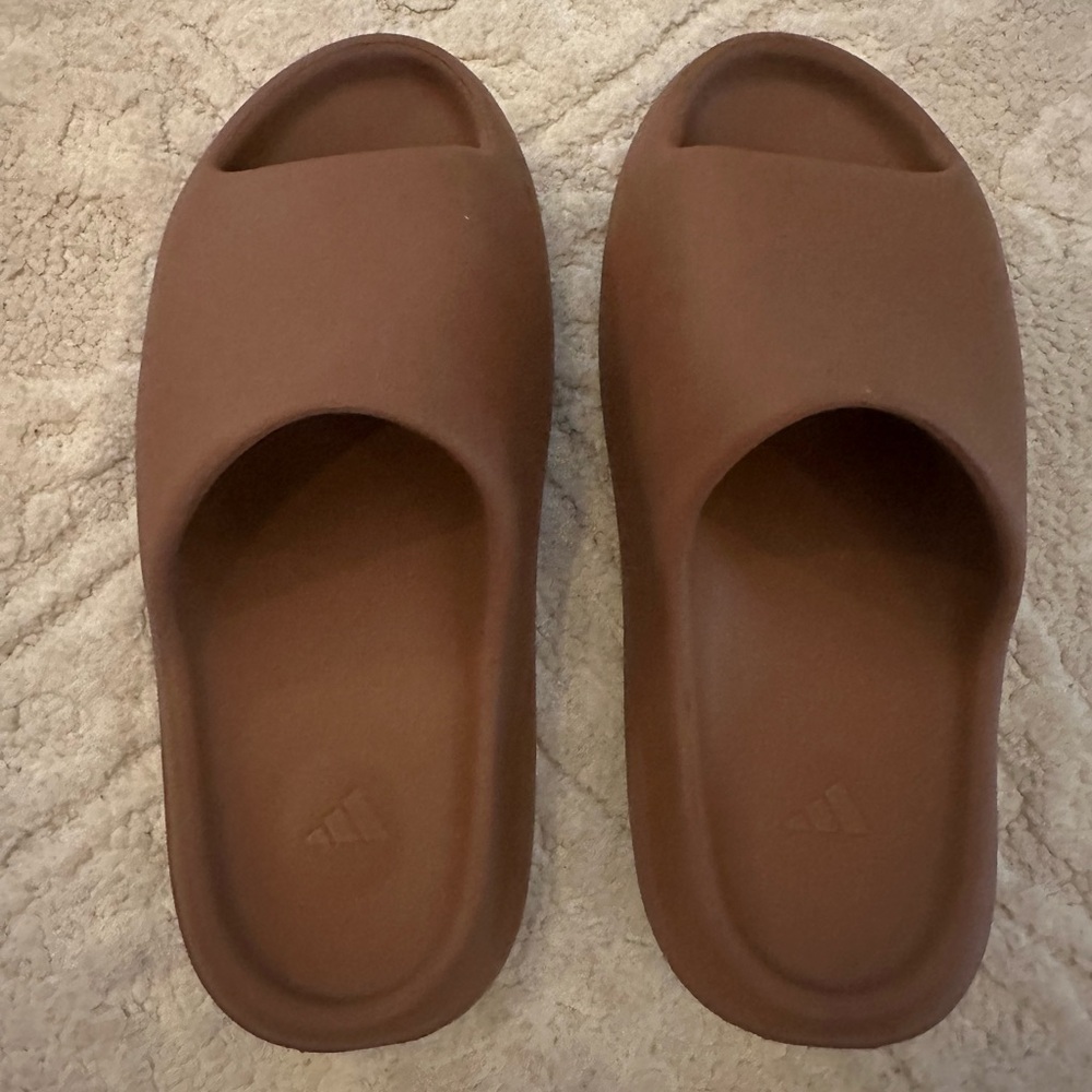 Adidas YEEZY Brown Slides
